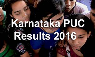karnataka puc result 2016